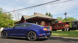 Ford Mustang Performance Exhaust - Dual Rear Exit - CORSA Performance - Cat-Back Sport with Polished Tips - `15-`17